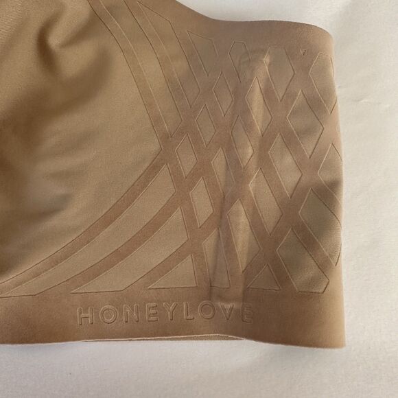 HoneyLove Silhouette Bra Womens LARGE LWBR0201 Tan Nude Sand Convertible - Picture 2 of 8
